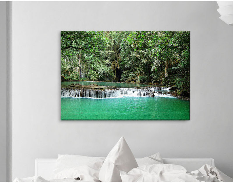 Jungle - Print on Canvas, 100cm H x 150cm W x 2cm D, Premium