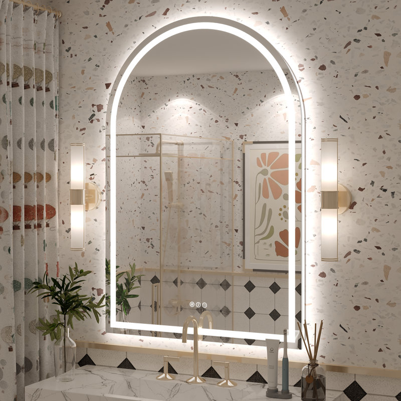 Miroir de salle de bain Molly, 48 po x 32 po