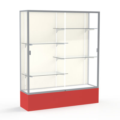  Spirit Series 72'' H x 60'' W Aluminum Display Cases