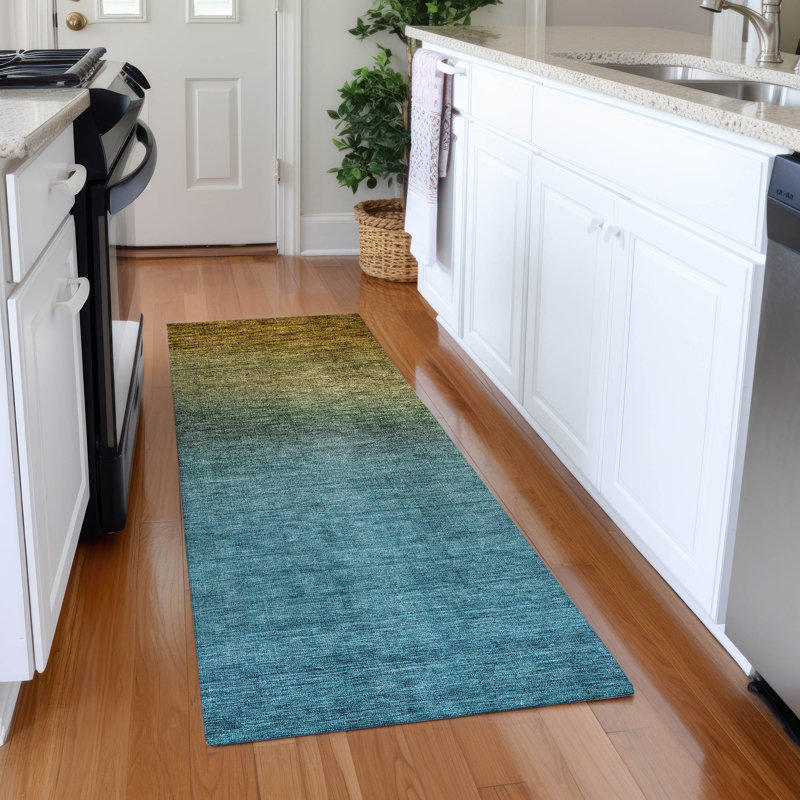 Jurnee Washable Indoor / Outdoor Rug, Runner 2'3" x 7'6"