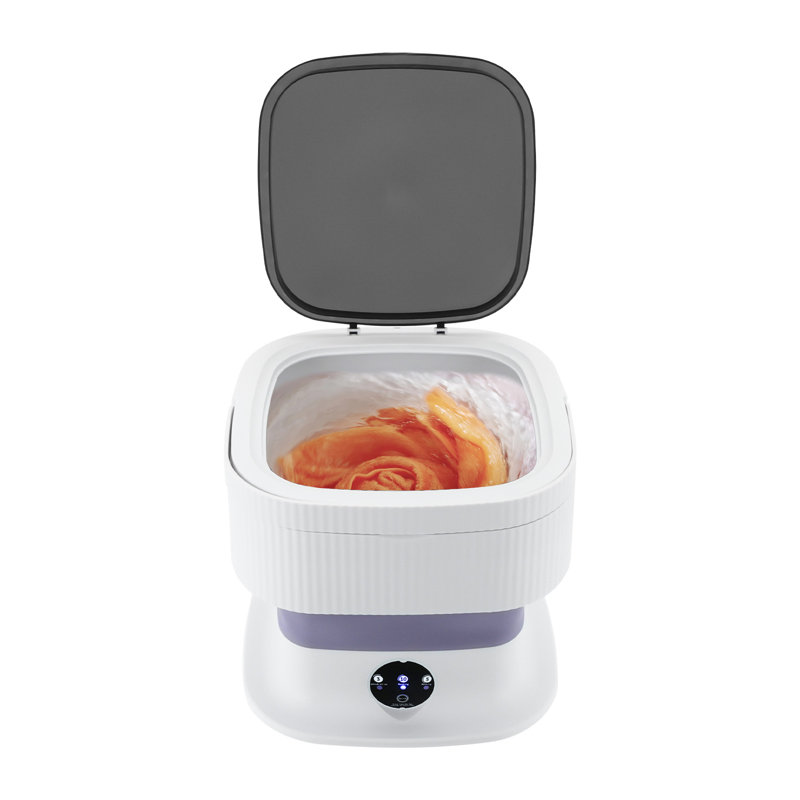Portable Washing Machine, White/Purple