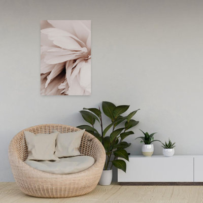 Art contemporain contemporain abstrait pivoine rustique