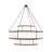 20 - Light Dimmable Tiered Chandelier