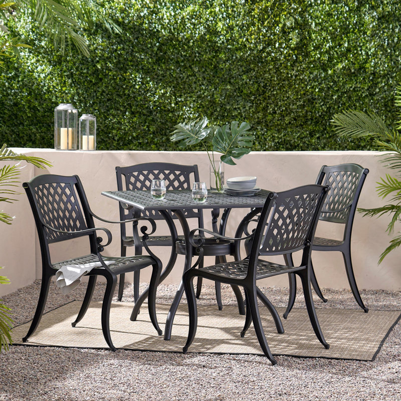Ensemble repas 5 pièces, patio extérieur