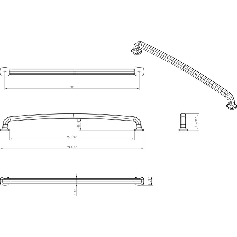 Belcastel 1 Appliance Pull