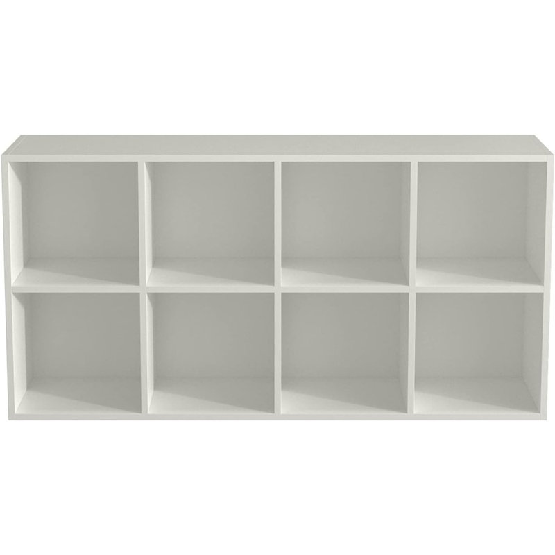 Modern TV Stand For Tvs Up To 55" – Sleek Warm White Unit For Home Or Office