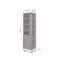Azjon 190cm H x 50cm W Standard Bookcase-706557789