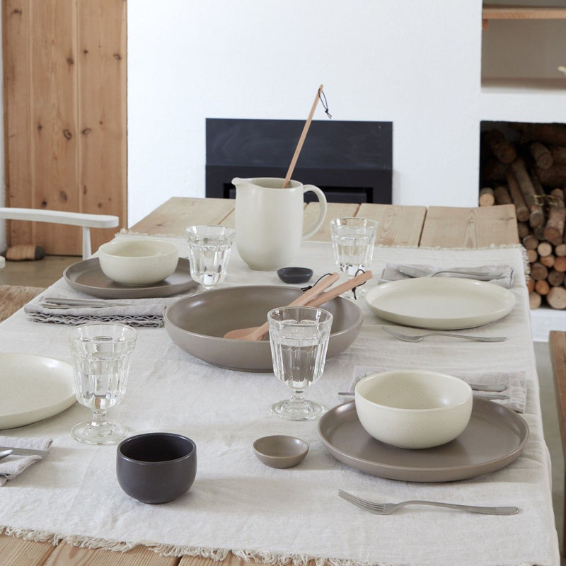 Ramequin rond Casafina Pacifica, Gris graine