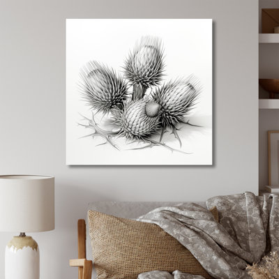 Fleurs de chardon - Art mural Thistle