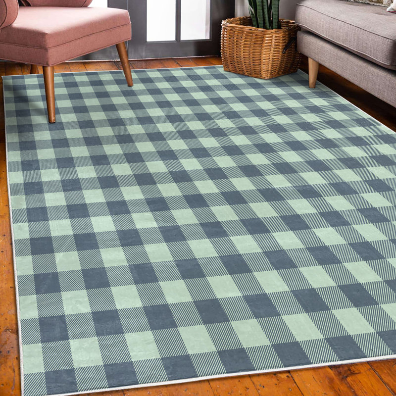 Tapis décoratif Sashko, Rectangle 4 pi x 5 pi 5 po