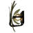 Rustic Lodge Flush Mounted Sconce