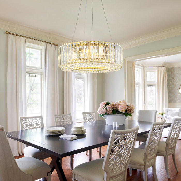 Mercer41 Craggie Dimmable Drum Chandelier & Reviews | Wayfair