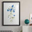 «Blue Blossom Botanical II» - peinture encadrée-603767721-603767720