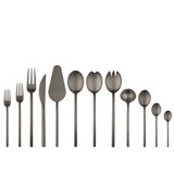 Due Flatware Set - 67 Pieces - Ice Gold