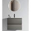 Meuble-lavabo mural gris de 24 po, lavabo en céramique, rangement intérieur abondant, tiroirs silencieux, meuble-lavabo moderne, fini, lavabo, vaste espace de rangement, tiroirs-1036557524-1036557520