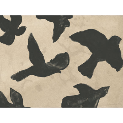 Antique Flock I by June Erica Vess - Wrapped Canvas Print