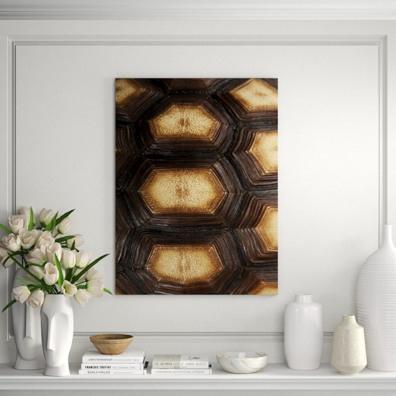Carapaced Motif III Print by Austin Beiv, 53" H x 40" W, Outdoor