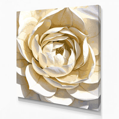 Watercolor Botanical 30 Gray Canvas Wall Art