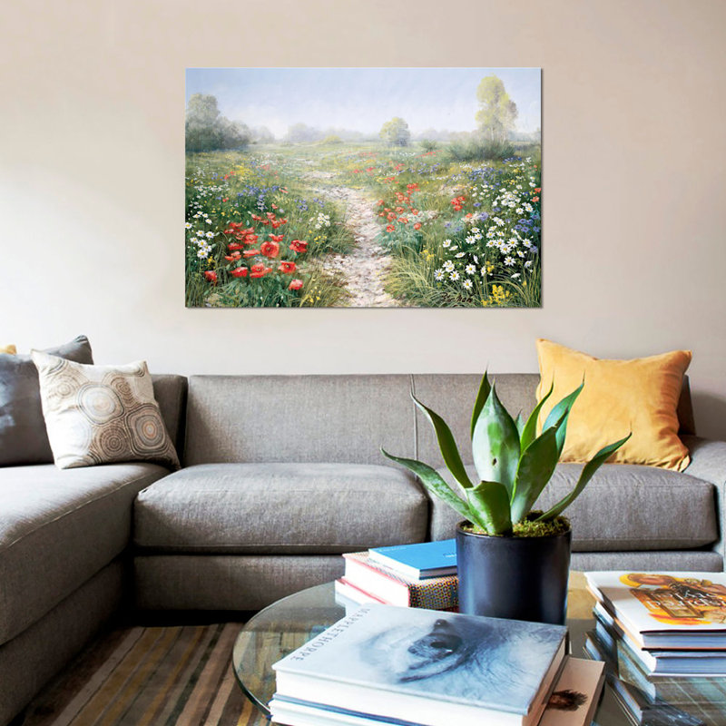 «Poetry of Nature», reproduction sur toile, H 18 po x l 26 po x P 1,5 po, Toile tendue, Pas de tapis