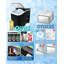 wekli Ice Chest Cooler in Black