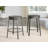 Rubino 4 - Person Four Leg Dining Set
