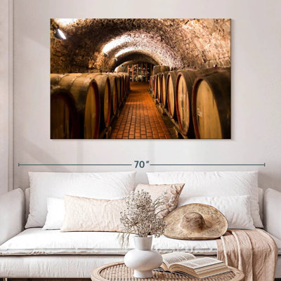 " Winery Wine Barrels "