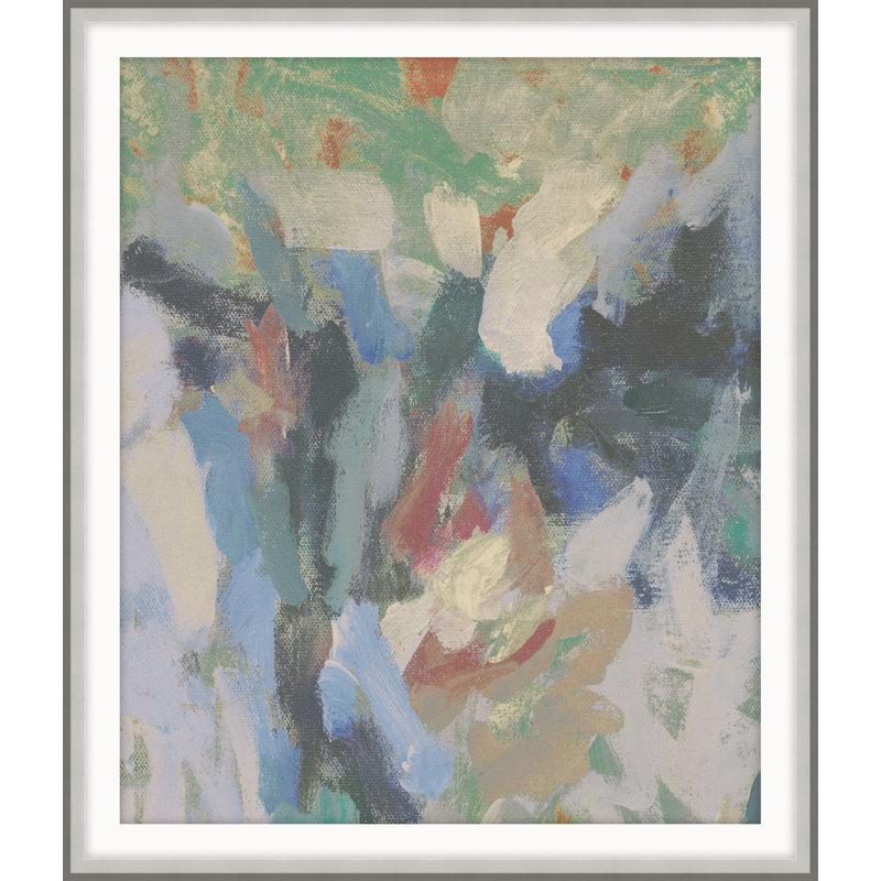Abstract Print by Katie Willes, 46.75" H x 39.75" W