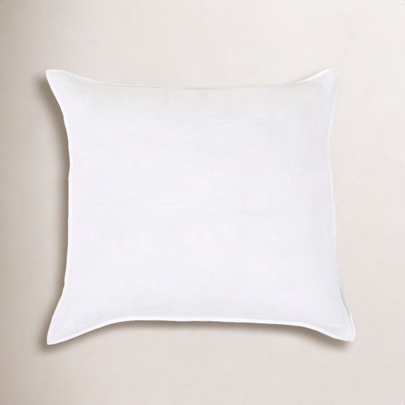 Parker 100% Linen Sham Set, White