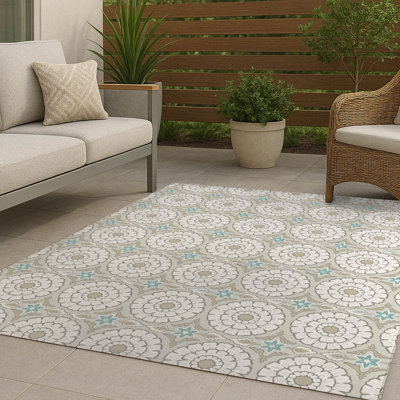 Tapis d'extérieur antidérapant Lexi
