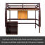 Lit mezzanine double pour enfants Josnyel-1165311998