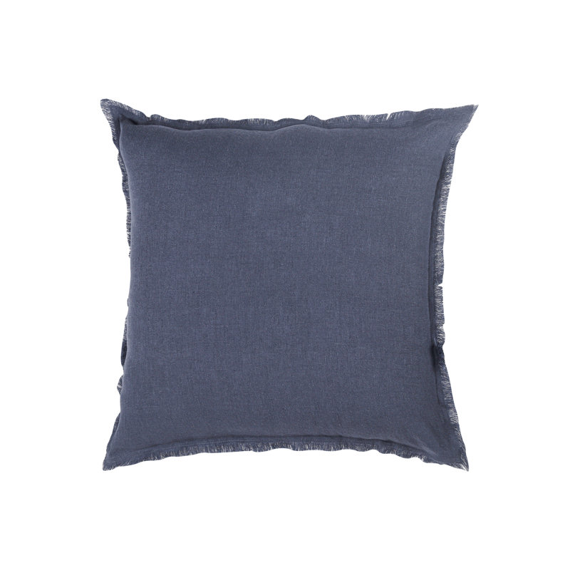 Square Pillow Cover & Insert, 26" x 26", Navy Blue