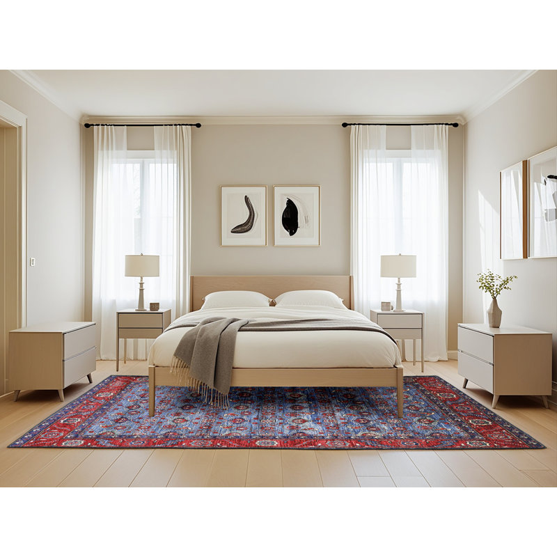 Fresco Oriental Indoor Rug, Rectangle 5' x 8'