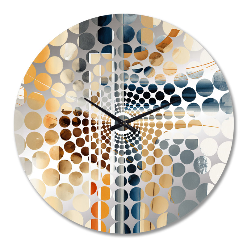 Ahraya - Horloge murale abstraite, Très grand