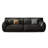Black Genuine Leather Modular Sofa cushion couch-444201825-444201826-444201838