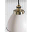 Ziemer 1 - Light Brass Dome Pendant-33765780