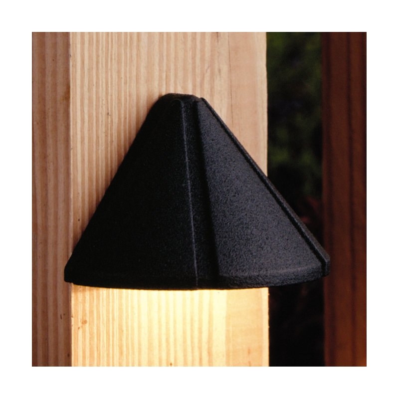Luminaire de terrasse câblé Chimdindu, Noir texturé, 3000 K