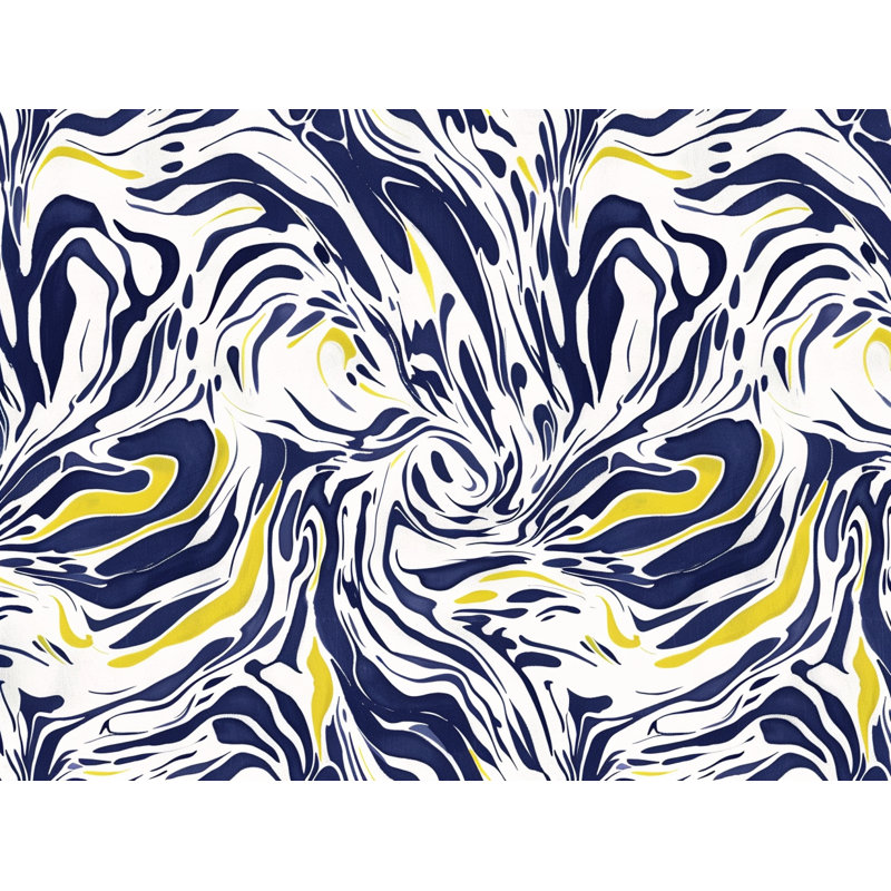Rideau de douche Zebra Twirls, H 83 po x l 70 po