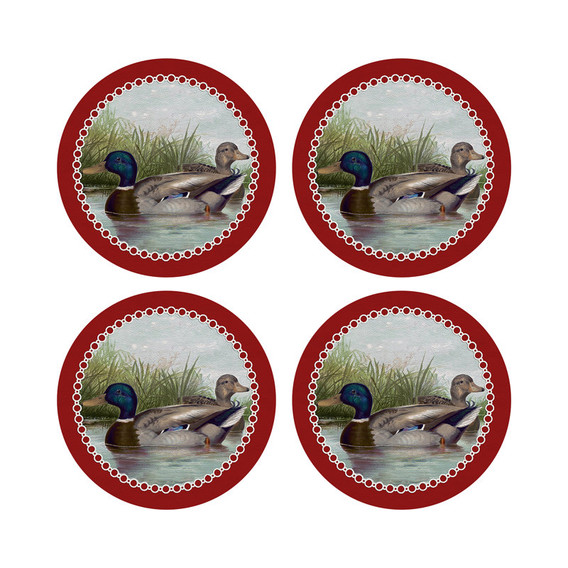  Napperon English, Rouge