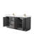 72'' Double Bathroom Vanity with Cultured Marble Top-79721081-79721083-97985697