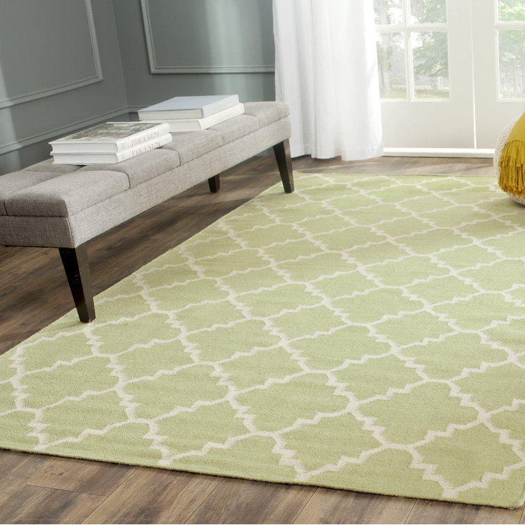Valenzuela Geometric Wool Hand Woven Area Rug