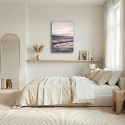 Ensemble de 1 tableau sur toile représentant un paysage désertique