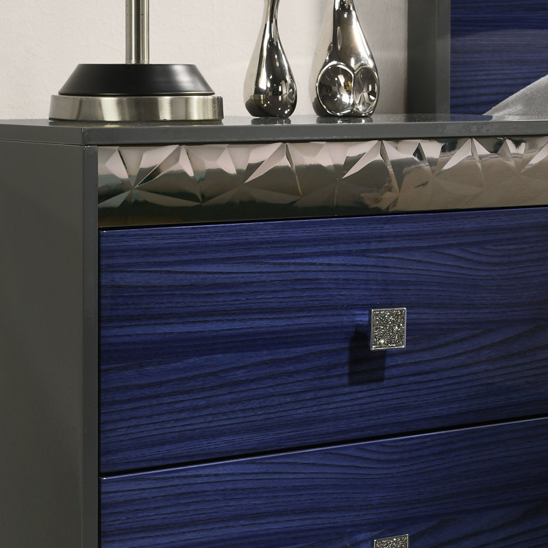 Serafino 2-Drawer Nightstand