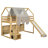 Loft Bed With Slide, Storage Bookcase and Stairs-1777930651-1777930652