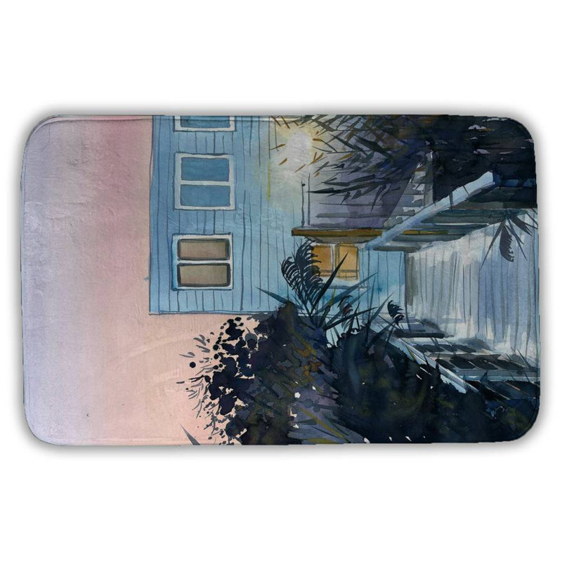 Fechter Microfiber Non-Slip Bath Mat