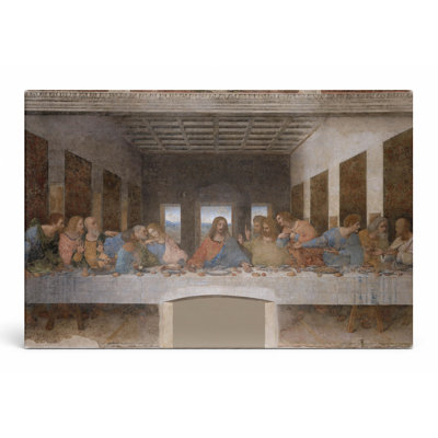 La Cène (1495-1498) - Art mural sur toile paysage