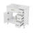 36" Bathroom Vanity With Sink Top, Two Doors And Three Drawers-114200655