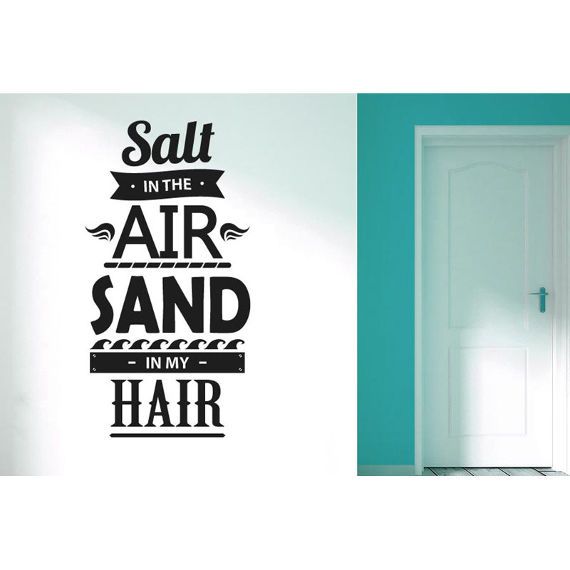 Non-Wall Damaging Wall Decal, Medium, Black