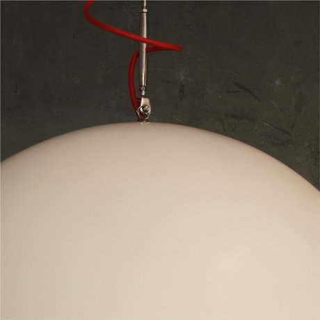 1 - Light Chrome Dome Pendant, 70cm x 70cm