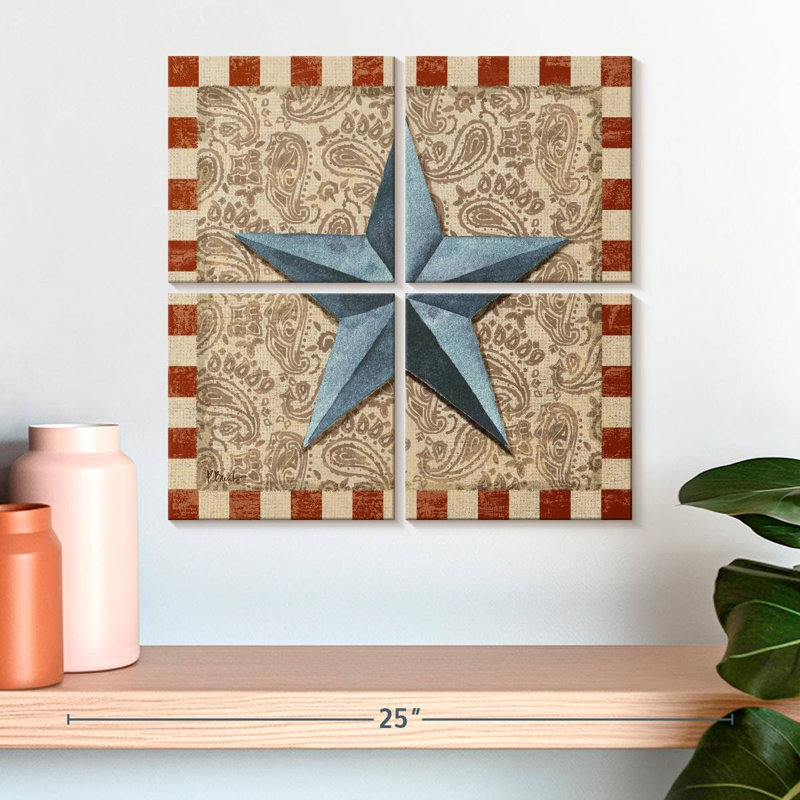 Étoile de grange Kerner Americana II, H 18 po x l 18 po