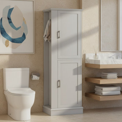 Tall Freestanding Bathroom Storage Cabinet